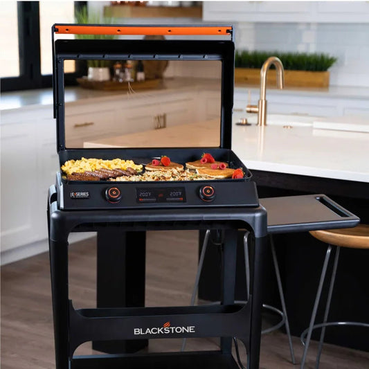 🔥E-Series 22" Electric Tabletop Griddle with Cart
