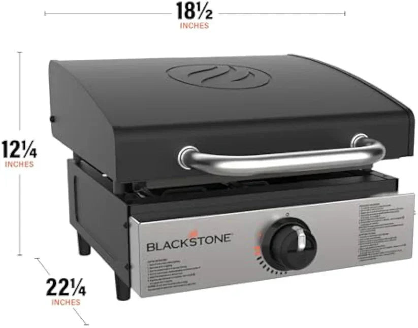 🔥 Grill Anywhere, Eat Everywhere – Blackstone 17" Outdoor Griddle Amber Dine