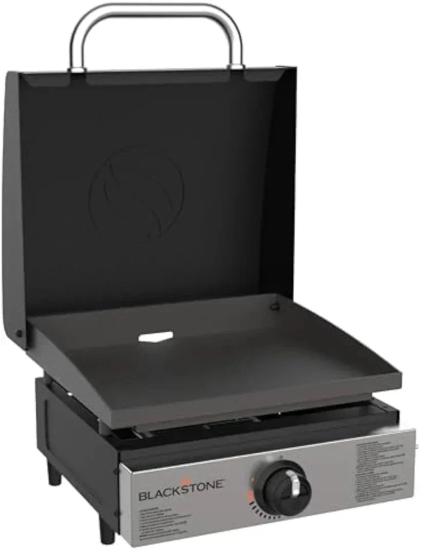 🔥 Grill Anywhere, Eat Everywhere – Blackstone 17" Outdoor Griddle Amber Dine