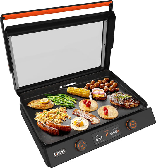 🔥E-Series 22" Electric Tabletop Griddle with Cart